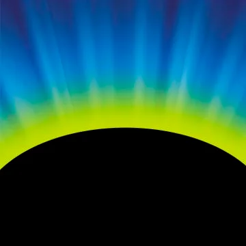 Full Solar Eclipse イラスト素材