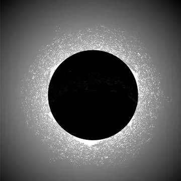 Full Solar Eclipse イラスト素材