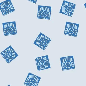 Full stack development software glyph seamless pattern 스톡 일러스트