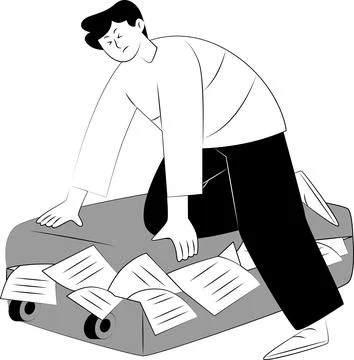 Full Storage Limit Reached Illustration Memory Capacity Warning Illustrazione stock