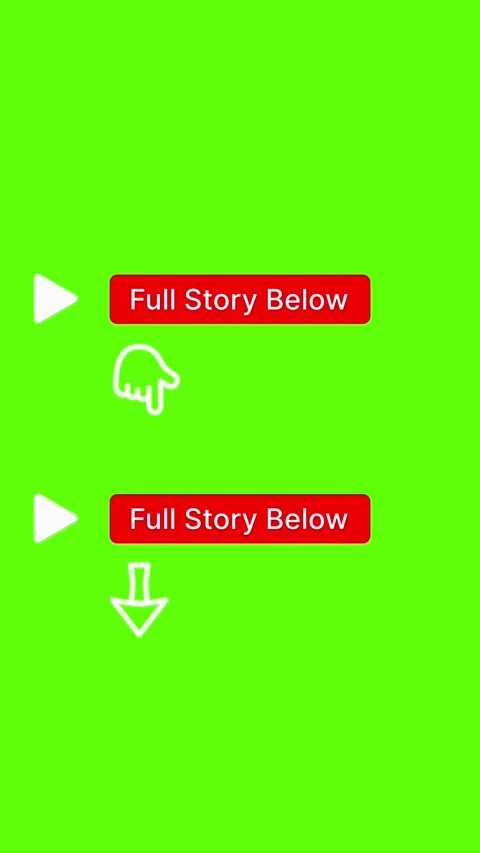 Full Story Below Pack: Arrow and Hand Pointer Animations - Green Screen - 4K Stock Footage 327653641