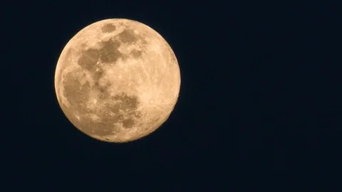 Full Sturgeon Moon Time Lapse . Stock Footage 106622991
