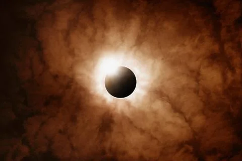 Full sun eclipse Фото