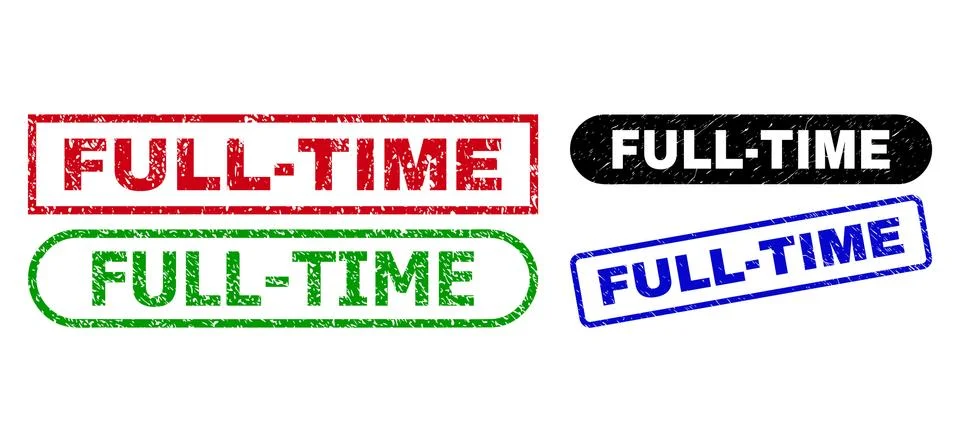 FULL-TIME Rectangle Watermarks Using Corroded Surface Stock Illustration