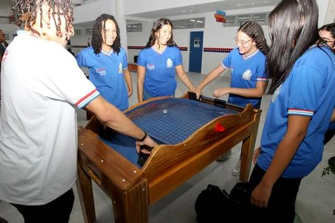 Full time school in bahia Stock Photos