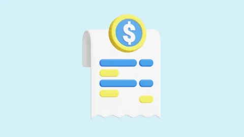 Full-time Service animated 3d icon. Stock Footage 289452851