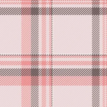 Full vector texture textile, underwear seamless fabric tartan. Subtle backg.. Stock Illustration