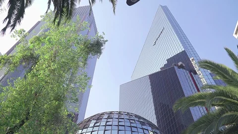 Full view of the Mexican Stock Exchange. Stock Footage 101484517