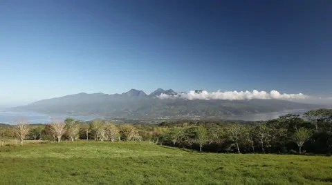 Full View of Tahiti Stock Footage 11236448