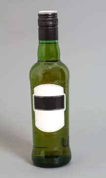 Full whiskey bottle Stock Photos