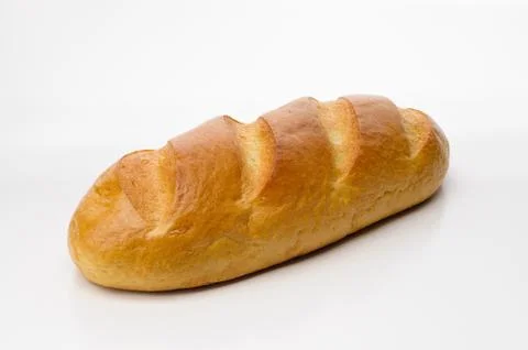 Full white bread 스톡 사진