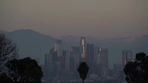 Full Wolf Moon Rise Stock Footage 229781611