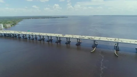 Fuller Warren Bridge #03 Stock Footage 77581907