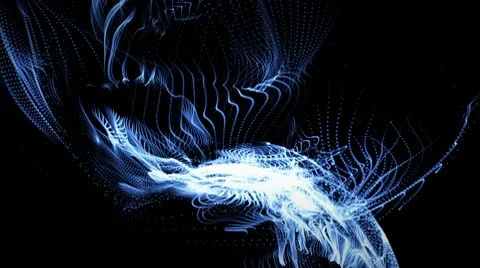 FullHD blue abstract Stock-Footage 10571083