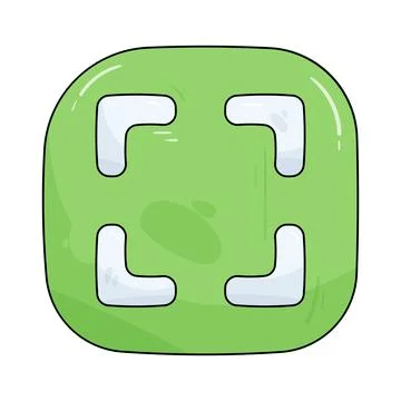 Fullscreen Stock Illustration