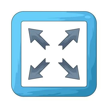 Fullscreen illustration Illustrazione stock