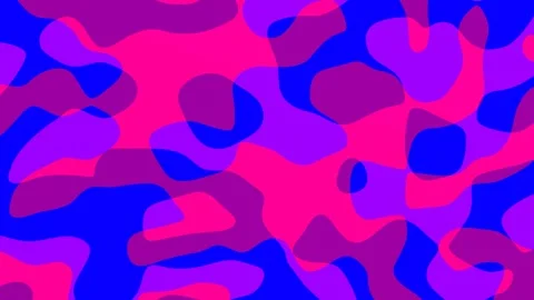 Fullscreen lava lamp. Smooth purple swirling smoke motion background. Stock Footage 310426422