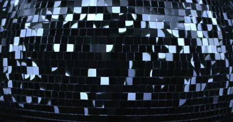 Fullscreen Silver Clean Mirrorball Disco Ball Full Close Screen Silver Stock Footage 48905704