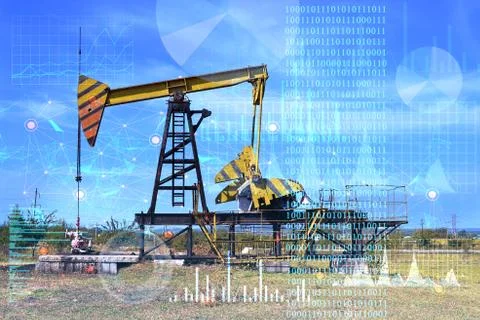 Fully automatic control of oil production using artificial intelligence with Stock Photos