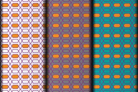 Fully changeable yellow pattern design template. Ilustración de archivo