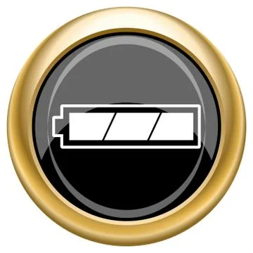 Fully charged battery icon Stock-Illustration