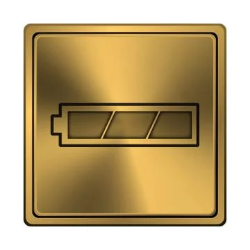 Fully charged battery icon Stock-Illustration