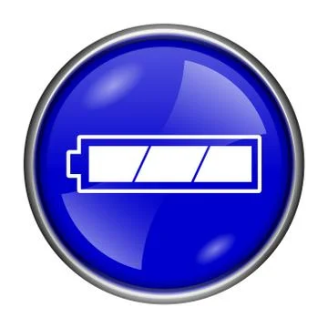 Fully charged battery icon Stock-Illustration