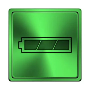 Fully charged battery icon Stock-Illustration