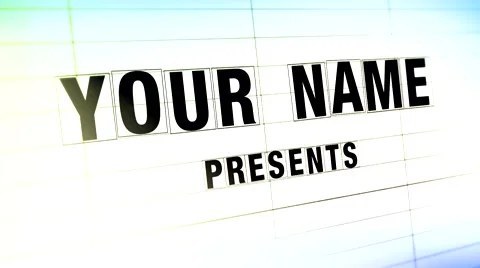 Fully Customizable Movie Title Template 01 Stock After Effects