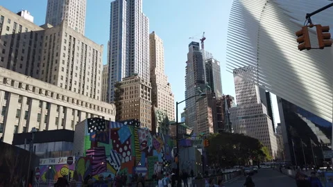 Fulton St   NYC Stock Footage 155946375