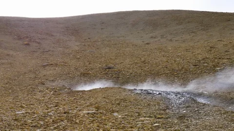 Fumarole Vídeo Stock 124073043