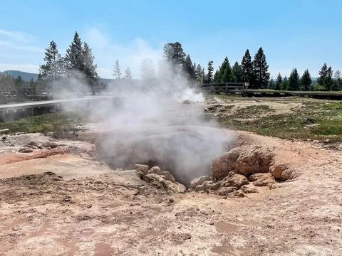 Fumarole Stock Photos