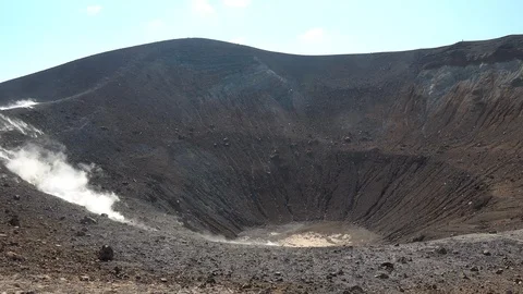 Fumarole in Vulcano Island 스톡 동영상 88629335