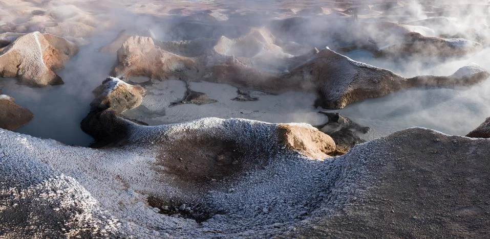 Fumaroles Stock Photos