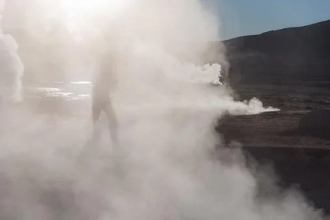 Fumaroles Stock Photos