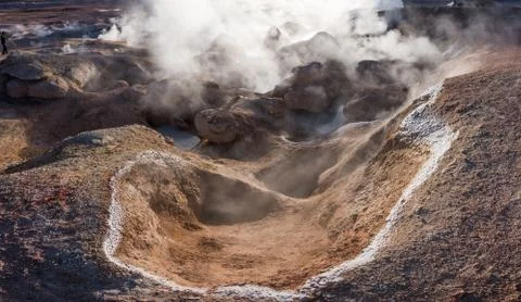 Fumaroles Stock Photos