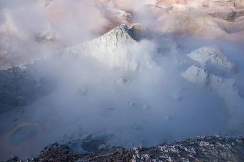 Fumaroles Stock Photos