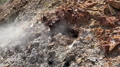 Fumaroles in Tuscany 動画素材 131825292