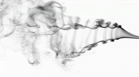 Fume bw Stock Footage 199358