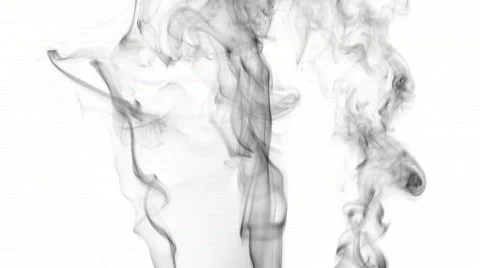 Fume close bw Stock Footage 199353