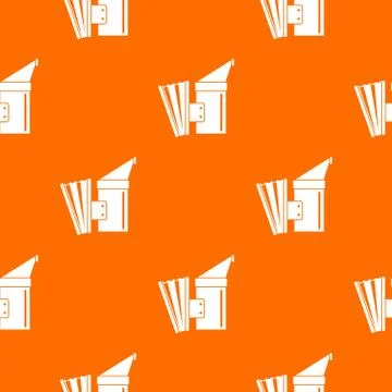 Fumigation pattern seamless Illustrazione stock