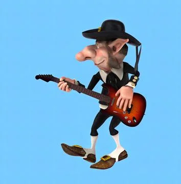 Fun 3D cartoon goblin イラスト素材