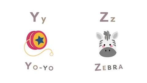 Fun ABC animated learning video for kids Video stock 301223965