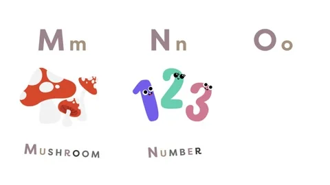 Fun ABC animated learning video for kids Video stock 301224117