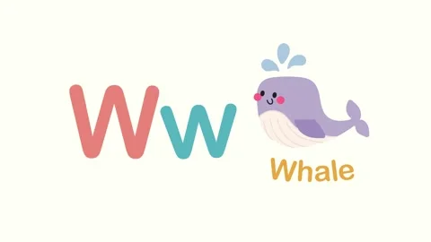 Fun ABC animated learning video for kids Video stock 301306420