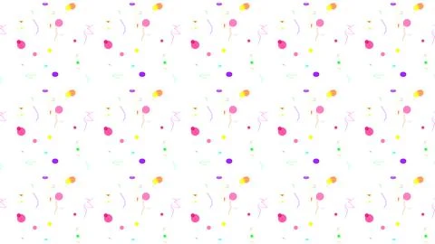Fun Abstract Pattern Background Creative Composition Retro Design Stock Illustration