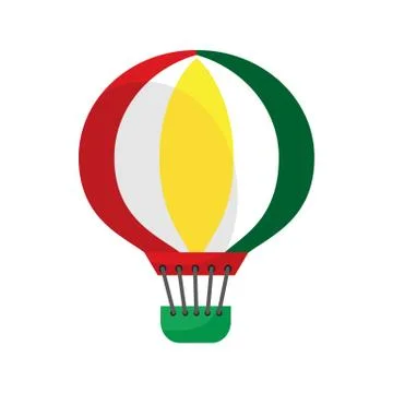 Fun Air Balloon Stock Illustration