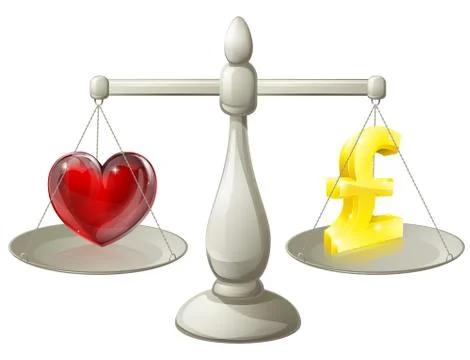 Fun and work balance Stock Illustration