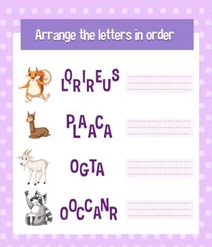 Fun animal boardgame template Illustrazione stock