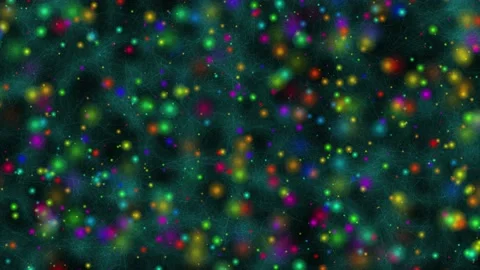 Fun background of colorful balloons Stock Footage 134378382